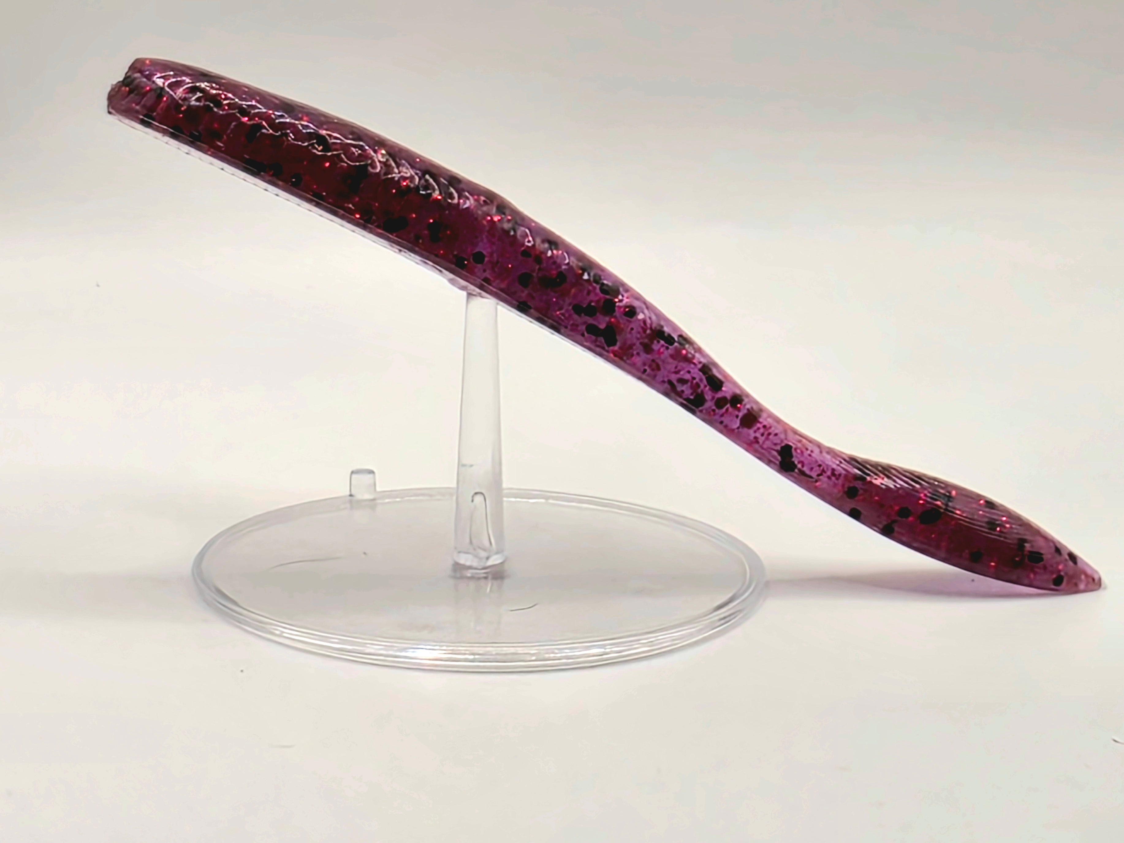 3.5 Action worm 10pk  in Crimson