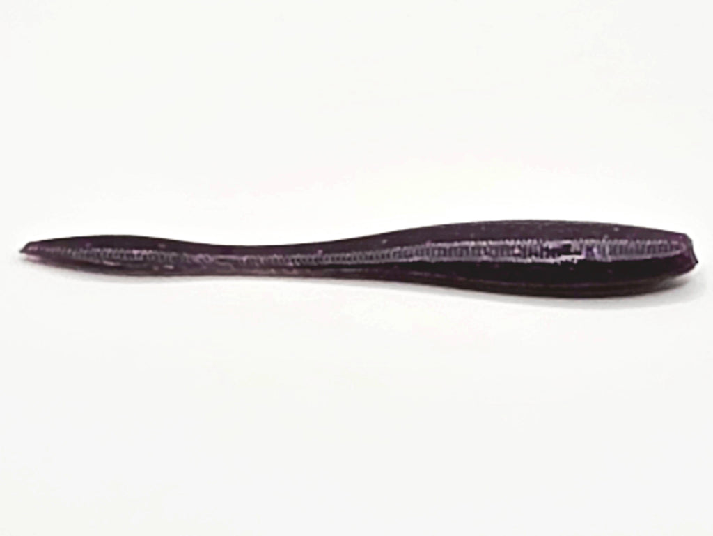 3.5 Leech 10pk  Purple W/ purple Flake