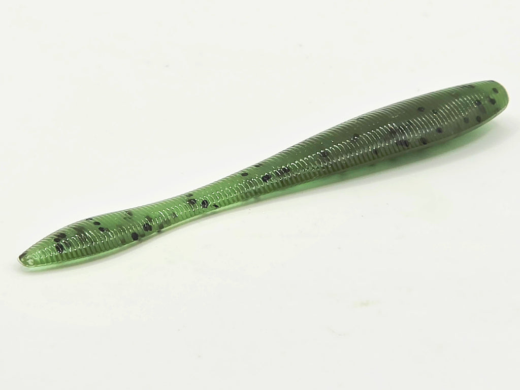 3.5 Leech 10pk  Watermelon W/ Black Flake