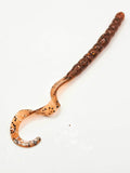 7" Ribbon Tail Worm 10pk Smorgasbord Burnt Orange