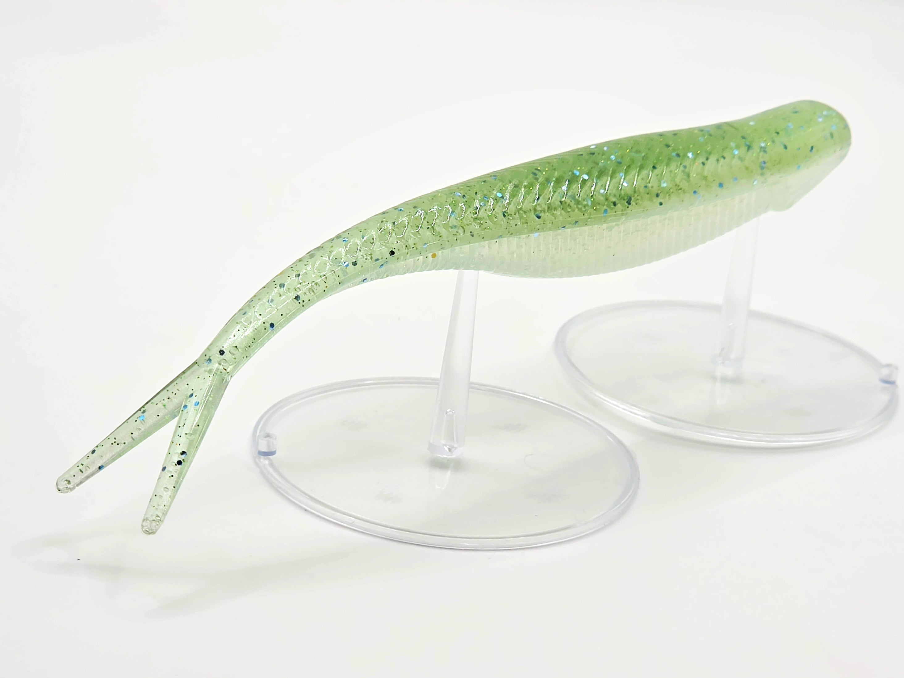 5" Tracer Shad 6pk  Green Back Shad