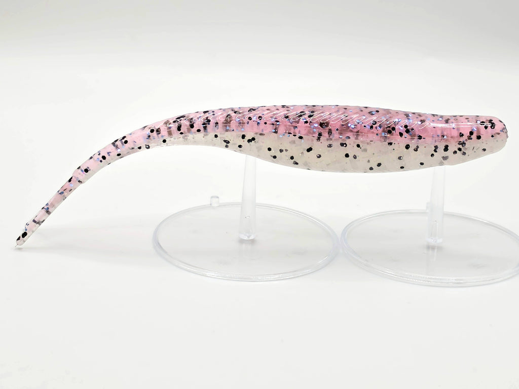 5" Tracer Shad 6pk  Violet W/ Black Flake