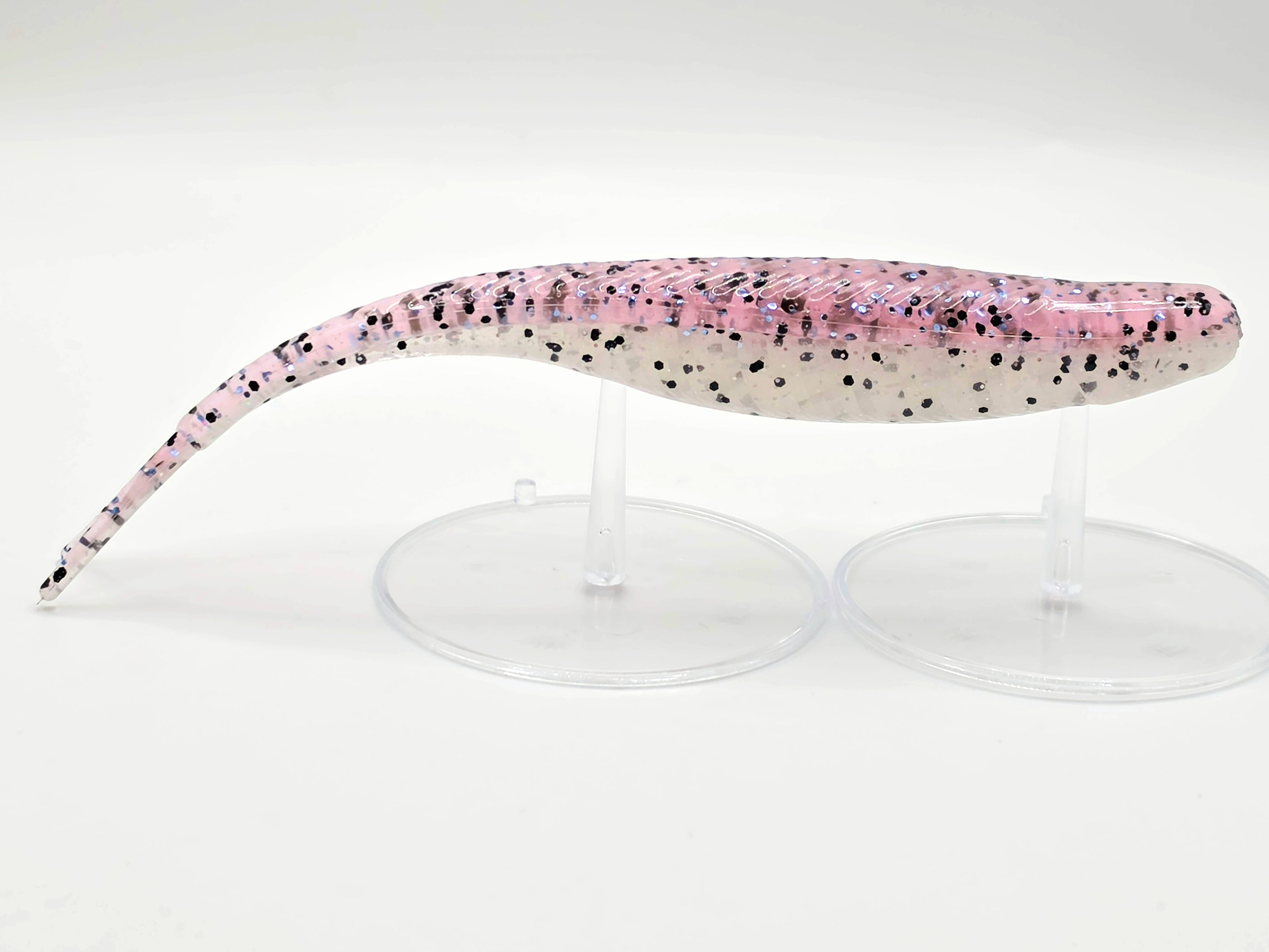 5" Tracer Shad 6pk  Violet W/ Black Flake