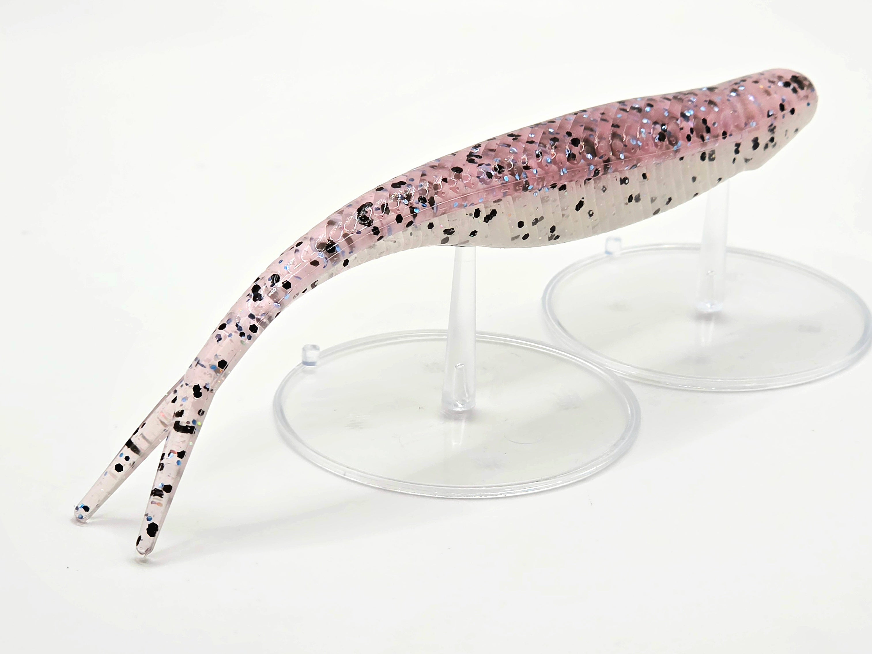 5" Tracer Shad 6pk  Violet W/ Black Flake