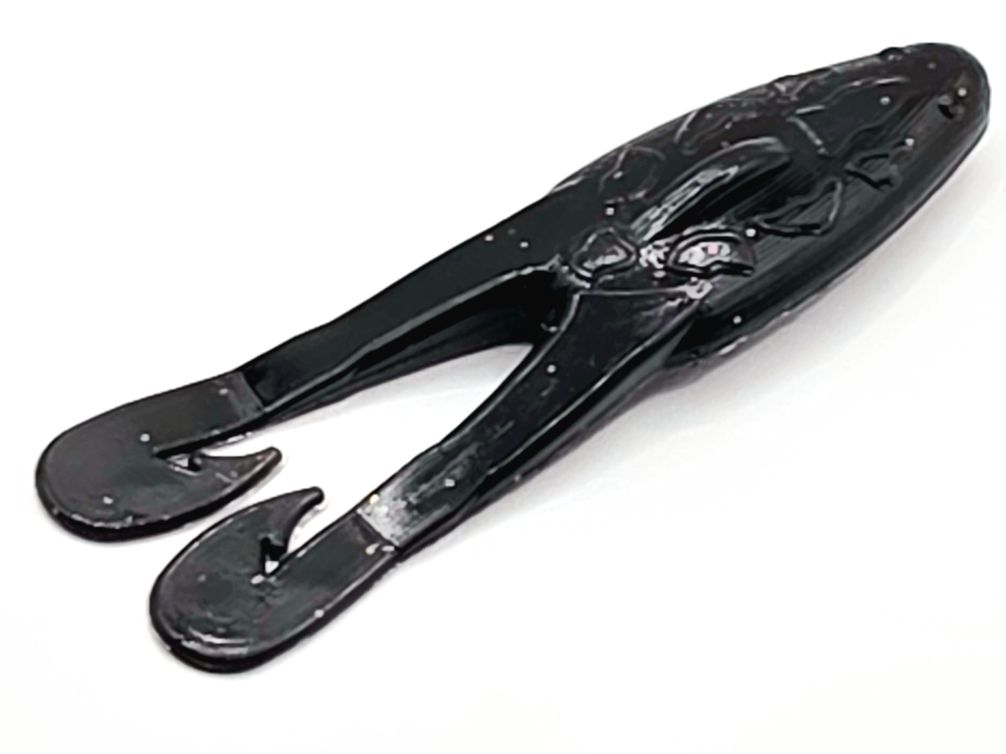 3.5" Kicking Toad 6pk Black Gold