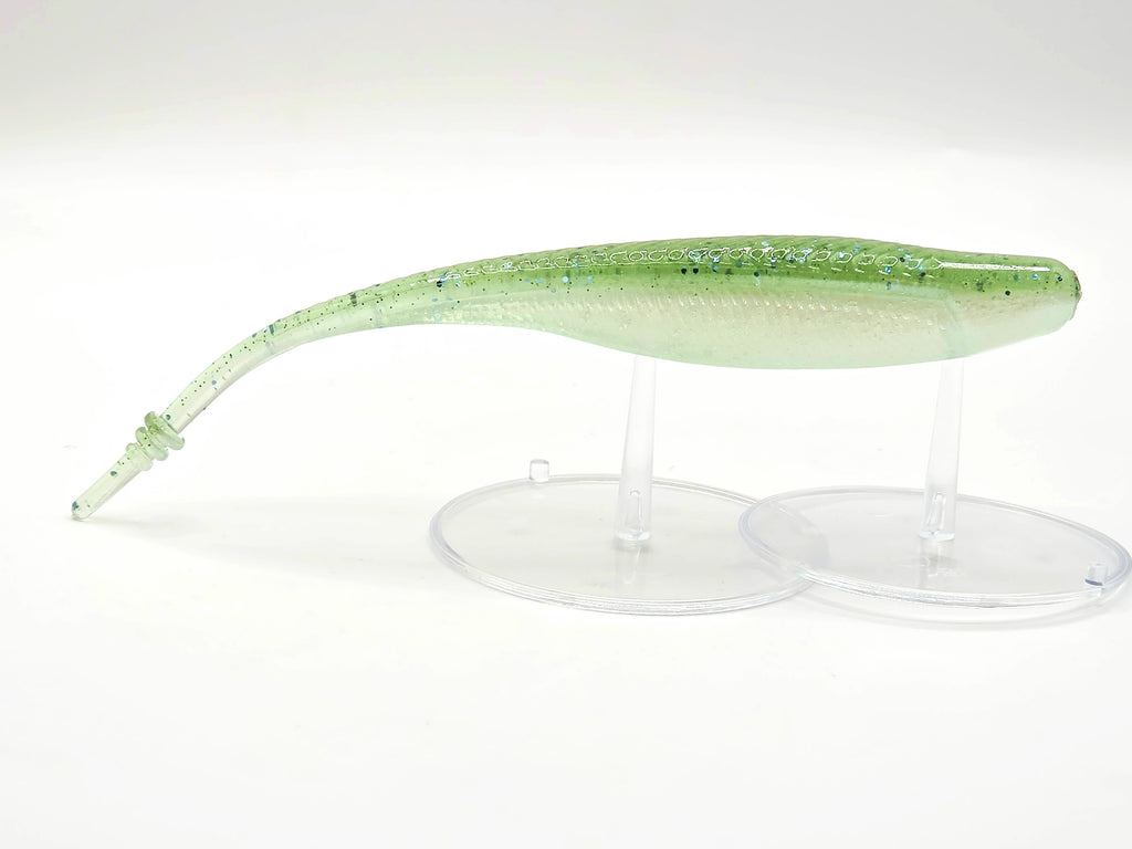 5" Pin Tail Minnow 6pk Green Back Shad