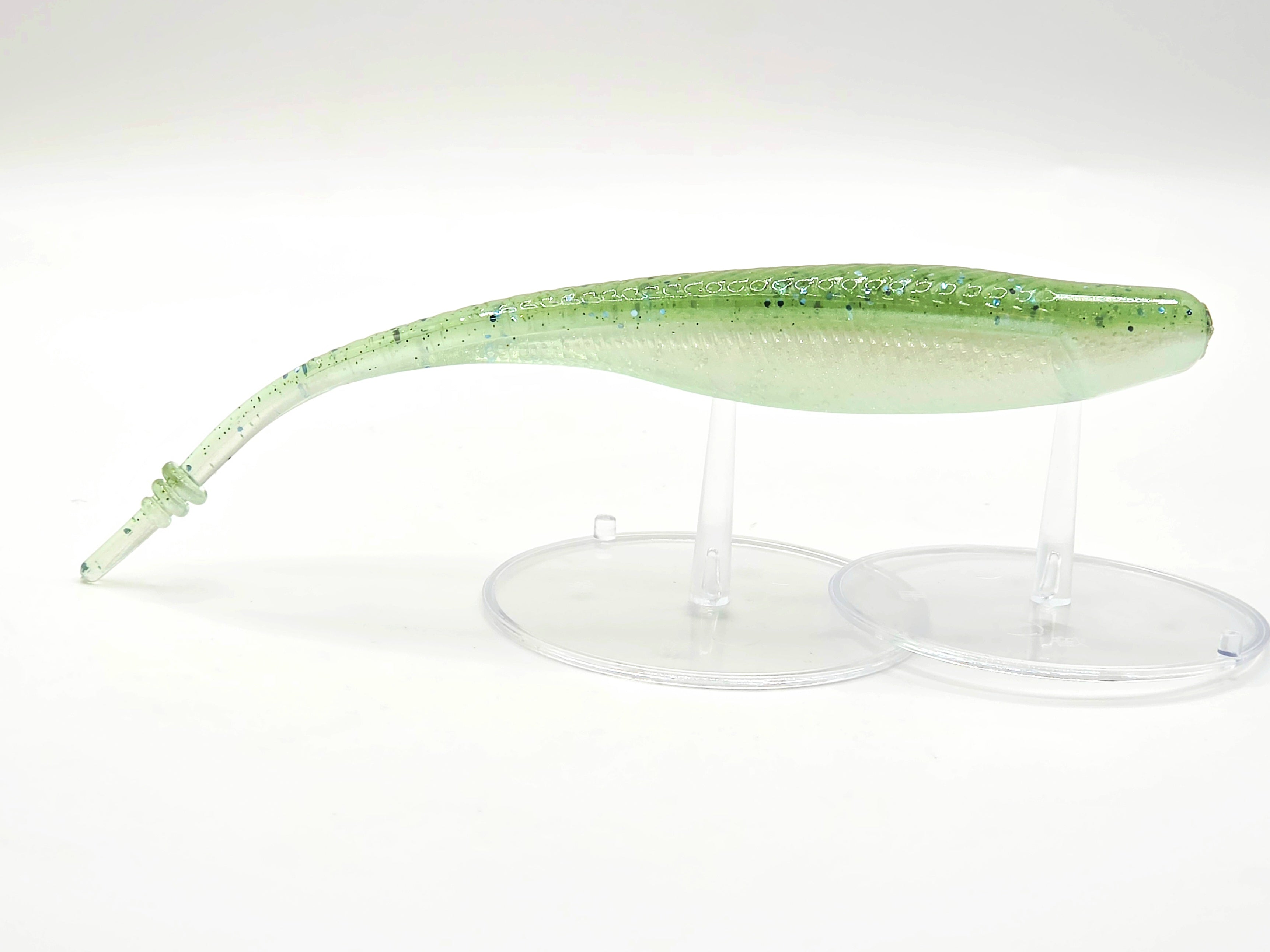 5" Pin Tail Minnow 6pk Green Back Shad