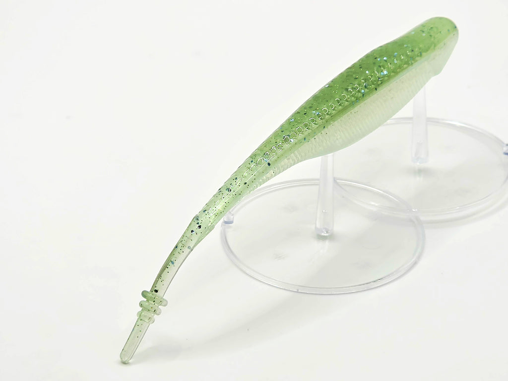 5" Pin Tail Minnow 6pk Green Back Shad
