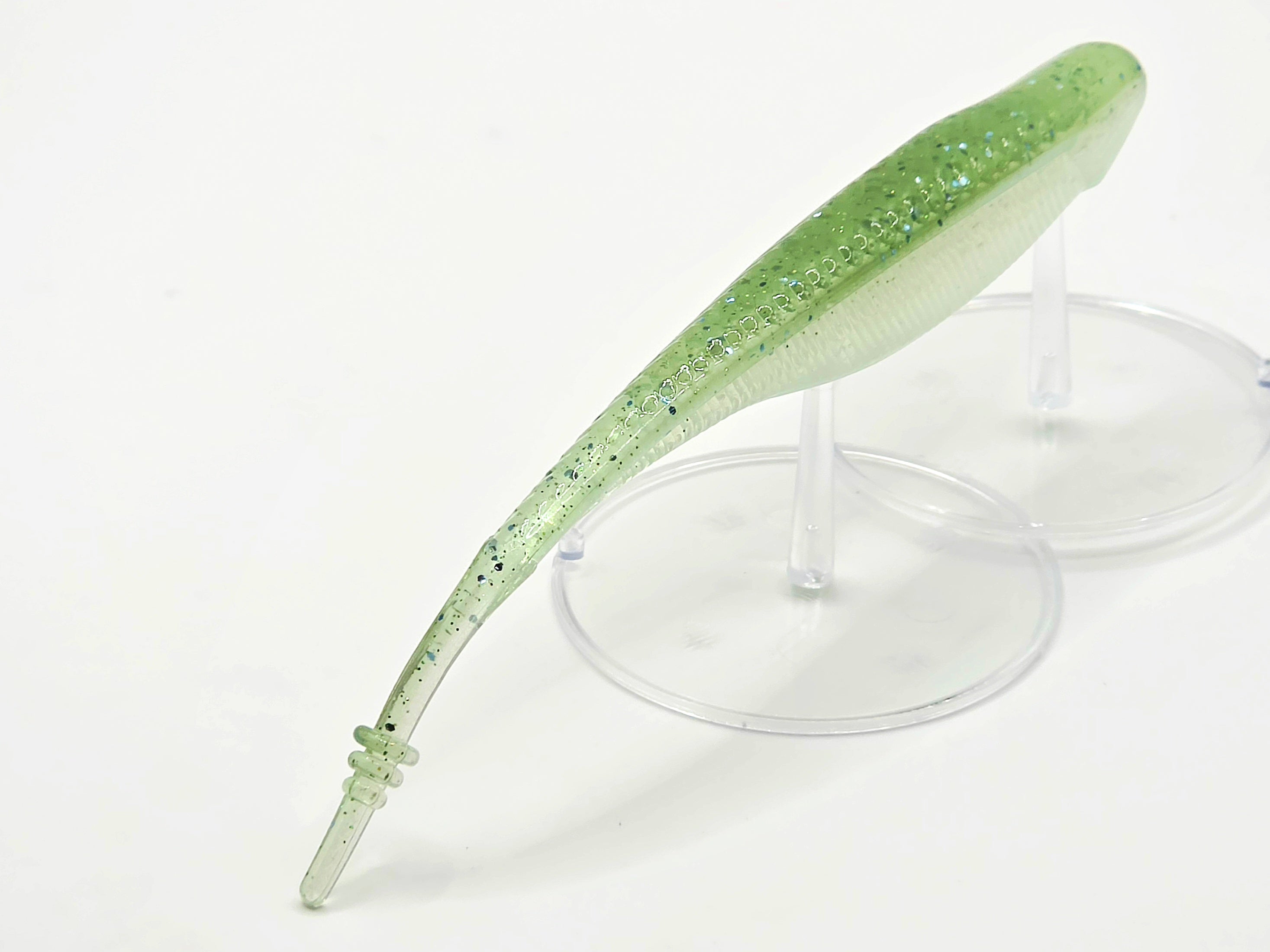 5" Pin Tail Minnow 6pk Green Back Shad