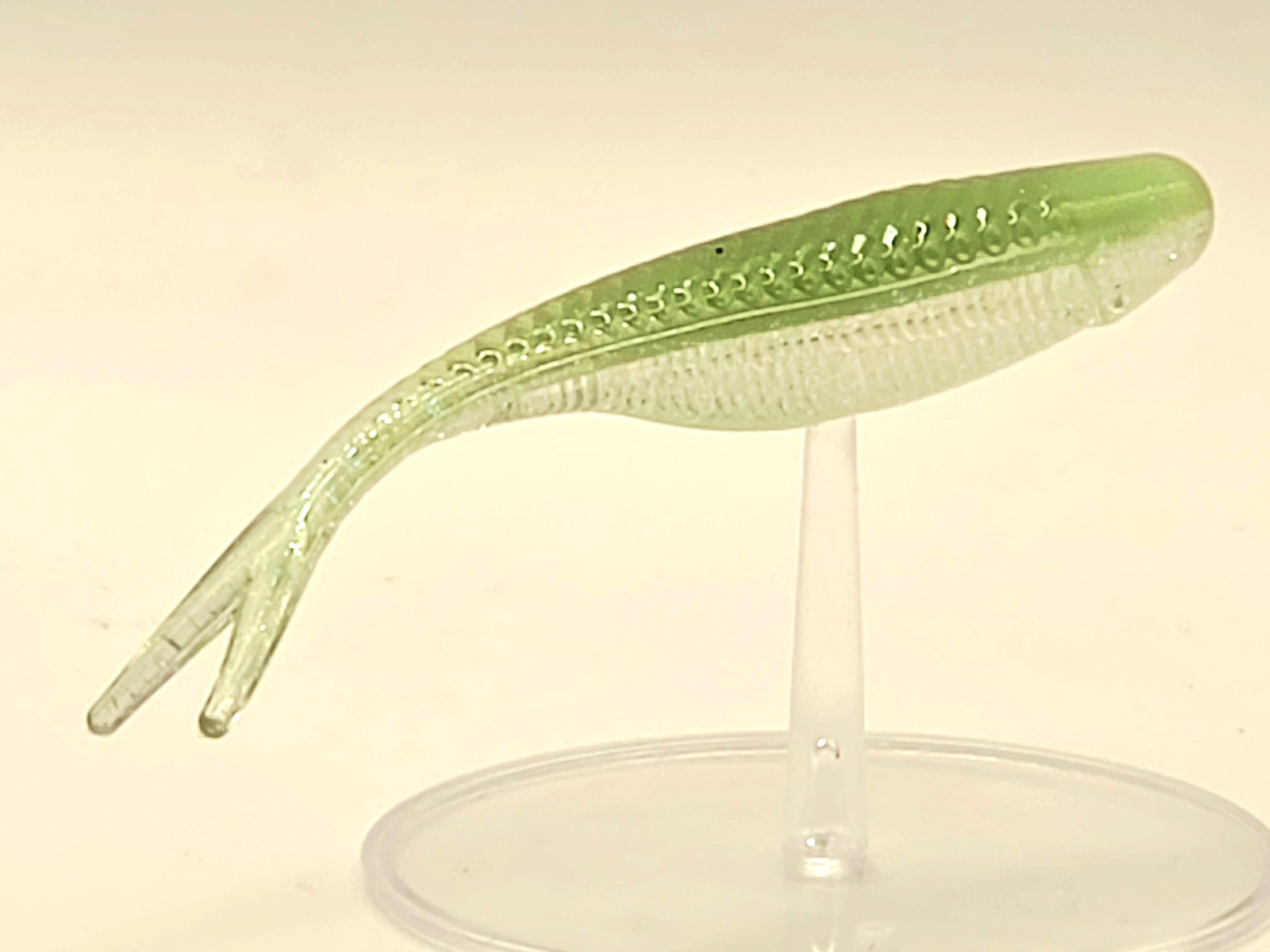 3" Tracer Shad 10pk Green Back Shad